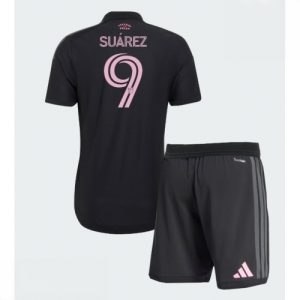 Echipament fotbal Inter Miami Luis Suarez #9 Tricou Deplasare 2026-27 pentru copii şi pantaloni