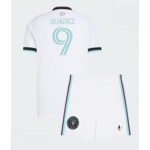 Echipament fotbal Inter Miami Luis Suarez #9 Tricou Treilea 2026-27 pentru copii şi pantaloni