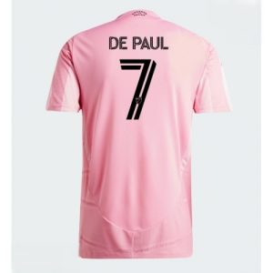 Echipament fotbal Inter Miami Rodrigo De Paul #7 Tricou Acasa 2026-27 pentru bărbați