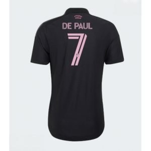 Echipament fotbal Inter Miami Rodrigo De Paul #7 Tricou Deplasare 2026-27 pentru bărbați