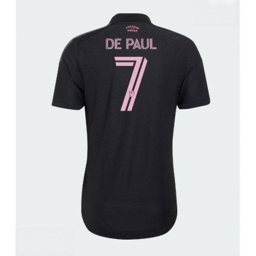 Echipament fotbal Inter Miami Rodrigo De Paul #7 Tricou Deplasare 2026-27 pentru bărbați 1 Echipament fotbal Inter Miami Rodrigo De Paul #7 Tricou Deplasare 2026-27 pentru bărbați