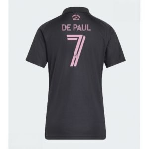 Echipament fotbal Inter Miami Rodrigo De Paul #7 Tricou Deplasare 2026-27 pentru femei pentru bărbați