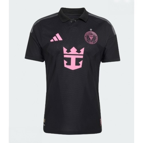 Echipament fotbal Inter Miami Tricou Deplasare 2026-27 negru pentru bărbați 1 Echipament fotbal Inter Miami Tricou Deplasare 2026-27 negru pentru bărbați