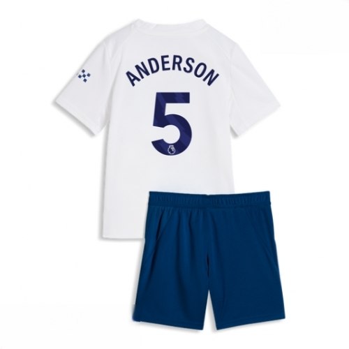 Echipament fotbal Manchester City Elliot Anderson #5 Tricou Treilea 2026-27 pentru copii şi pantaloni 1 Echipament fotbal Manchester City Elliot Anderson #5 Tricou Treilea 2026-27 pentru copii şi pantaloni