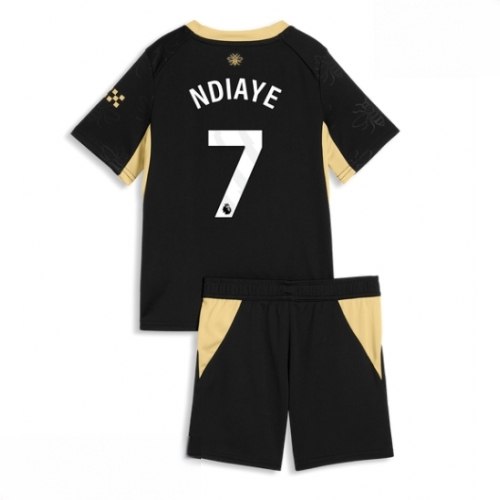 Echipament fotbal Manchester City Iliman Ndiaye #7 Tricou Deplasare 2026-27 pentru copii şi pantaloni 1 Echipament fotbal Manchester City Iliman Ndiaye #7 Tricou Deplasare 2026-27 pentru copii şi pantaloni