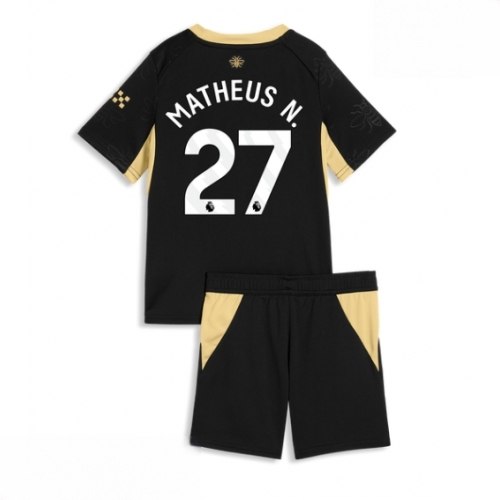 Echipament fotbal Manchester City Matheus Nunes #27 Tricou Deplasare 2026-27 pentru copii şi pantaloni 1 Echipament fotbal Manchester City Matheus Nunes #27 Tricou Deplasare 2026-27 pentru copii şi pantaloni