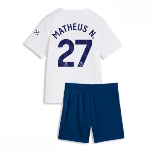 Echipament fotbal Manchester City Matheus Nunes #27 Tricou Treilea 2026-27 pentru copii şi pantaloni 1 Echipament fotbal Manchester City Matheus Nunes #27 Tricou Treilea 2026-27 pentru copii şi pantaloni