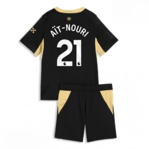 Echipament fotbal Manchester City Rayan Ait-Nouri #21 Tricou Deplasare 2026-27 pentru copii şi pantaloni