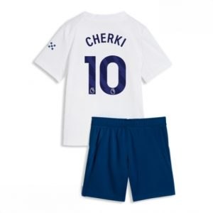 Echipament fotbal Manchester City Rayan Cherki #10 Tricou Treilea 2026-27 pentru copii şi pantaloni