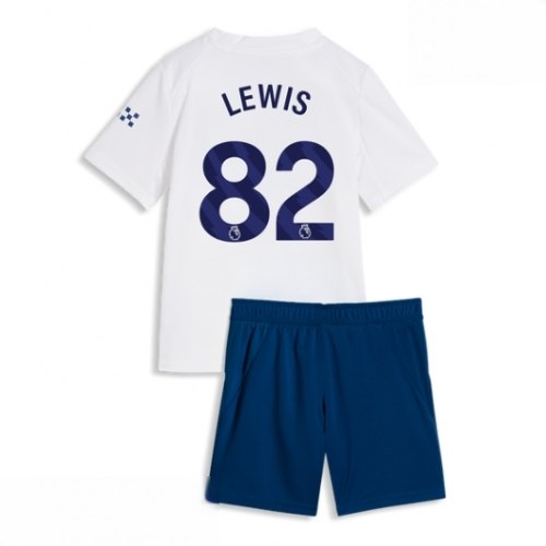 Echipament fotbal Manchester City Rico Lewis #82 Tricou Treilea 2026-27 pentru copii şi pantaloni 1 Echipament fotbal Manchester City Rico Lewis #82 Tricou Treilea 2026-27 pentru copii şi pantaloni