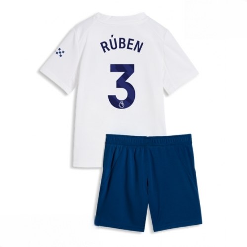 Echipament fotbal Manchester City Ruben Dias #3 Tricou Treilea 2026-27 pentru copii şi pantaloni 1 Echipament fotbal Manchester City Ruben Dias #3 Tricou Treilea 2026-27 pentru copii şi pantaloni